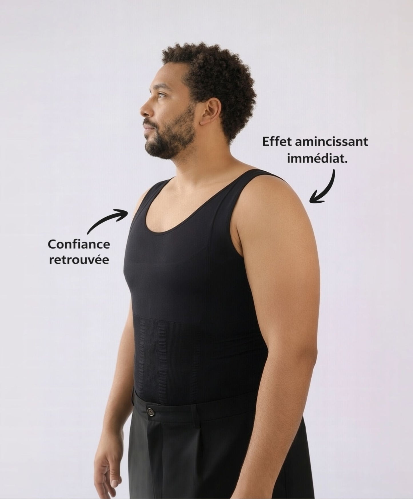 SlimForce — Débardeur amincissant homme