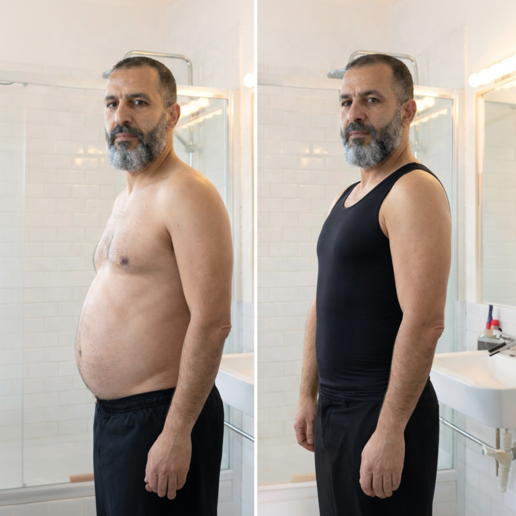 SlimForce — Débardeur amincissant homme